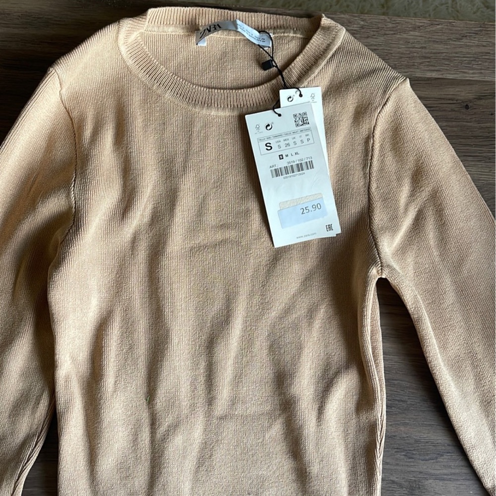 NWT Zara ribbed sweater